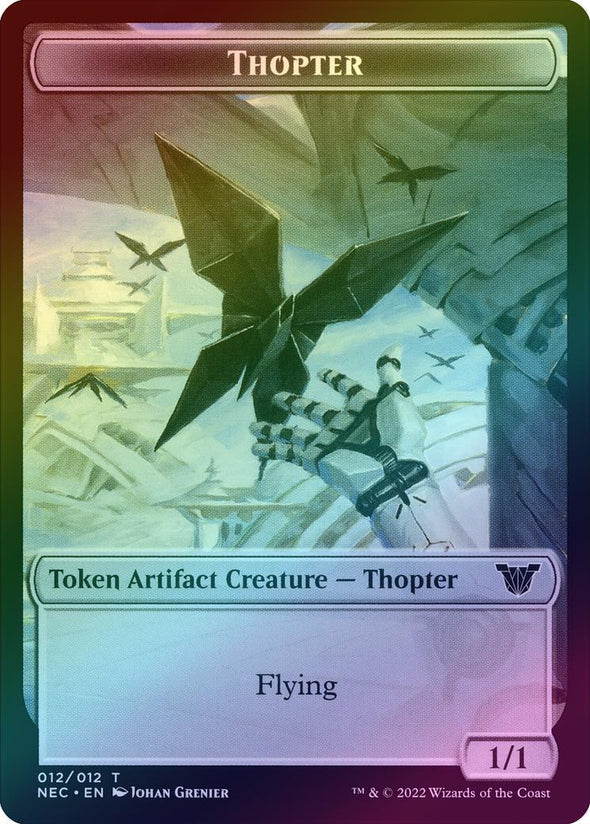 Thopter // Spirit (002) Token (Foil) (TNEC)