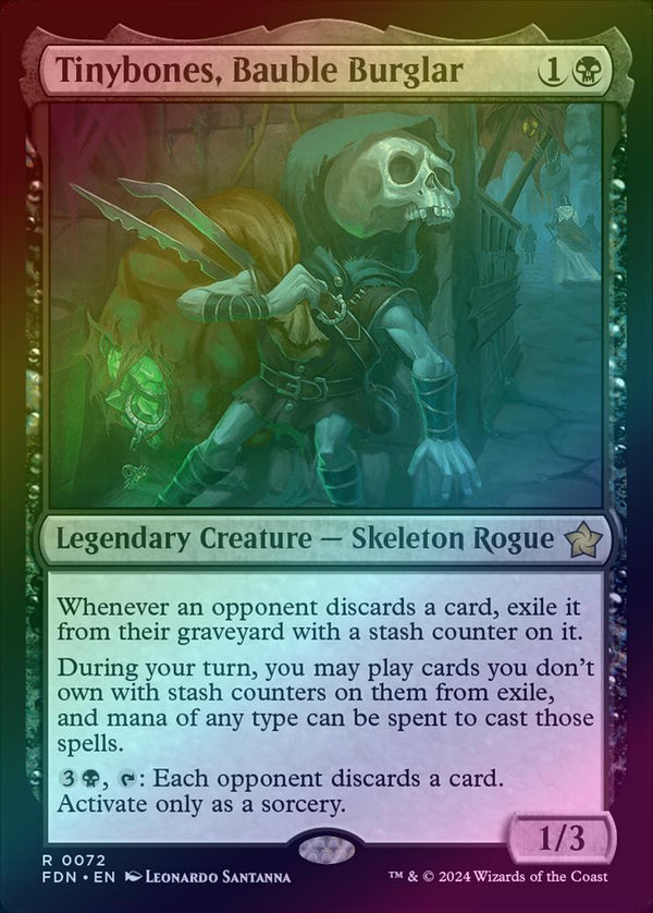 Tinybones, Bauble Burglar (Foil) (FDN)