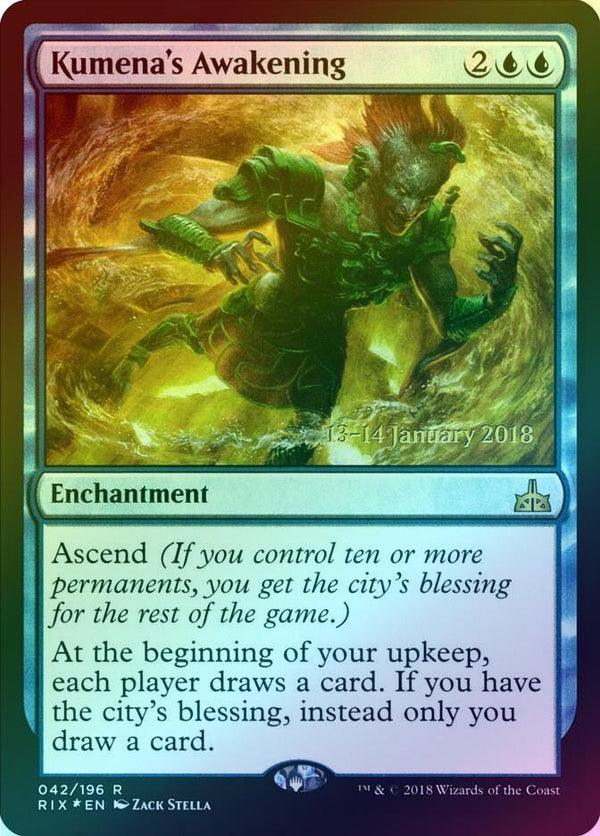 Kumena's Awakening - Prerelease Promo (Foil) (PRIX)