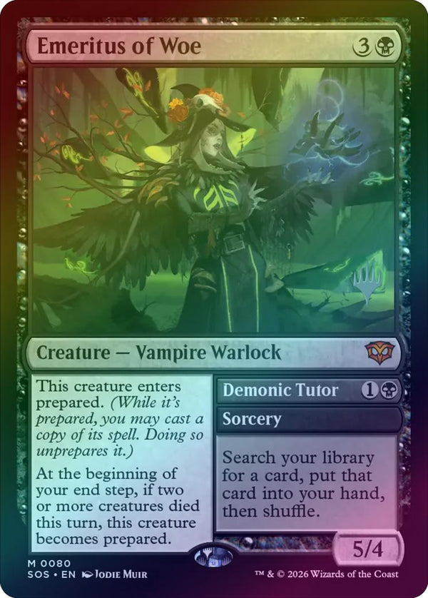 Emeritus of Woe // Demonic Tutor - Promo Pack (Foil) (PSOS)