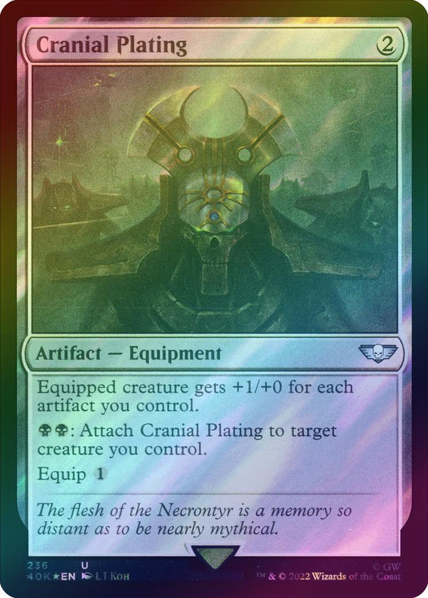 Cranial Plating (Surge Foil) (40K)