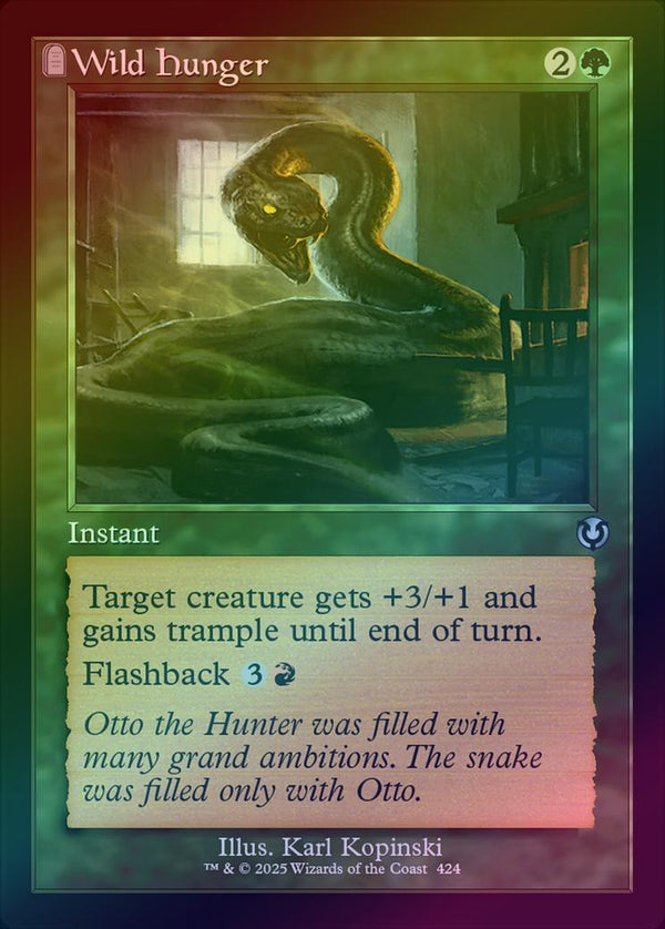 Wild Hunger - Retro Frame (Foil) (INR)