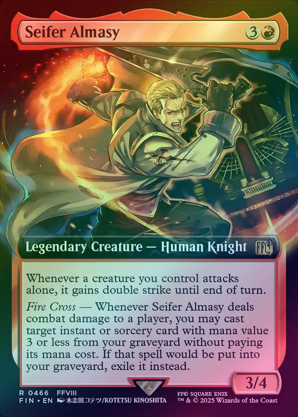 Seifer Almasy - Extended Art (Foil) (FIN)
