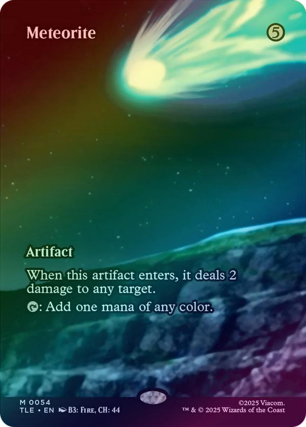 Meteorite - Borderless Source Material (Foil) (TLE)
