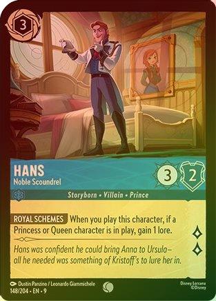 Hans (Noble Scoundrel) (Fabled Reprint) - 148/204 - Common (Foil)