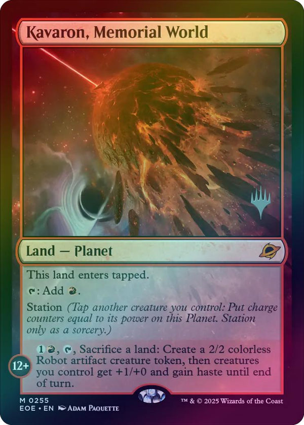 Kavaron, Memorial World - Promo Pack (Foil) (PEOE)