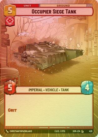 Occupier Siege Tank (Hyperspace) - 428 - Common (Foil)