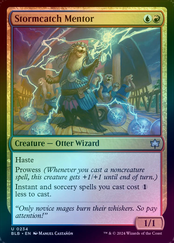 Stormcatch Mentor (Foil) (BLB)