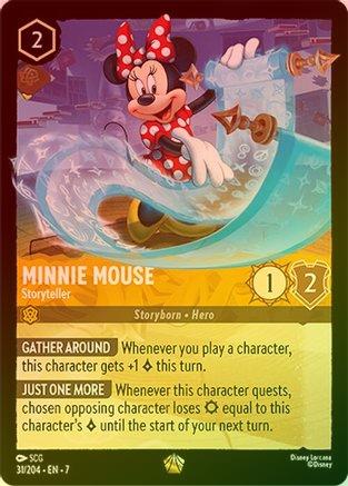 Minnie Mouse (Storyteller) - 31/204 - Legendary (Foil)