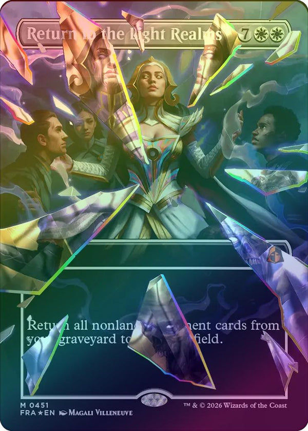Return to the Light Realms - Shattered Mirror (Facet Foil) (FRA)