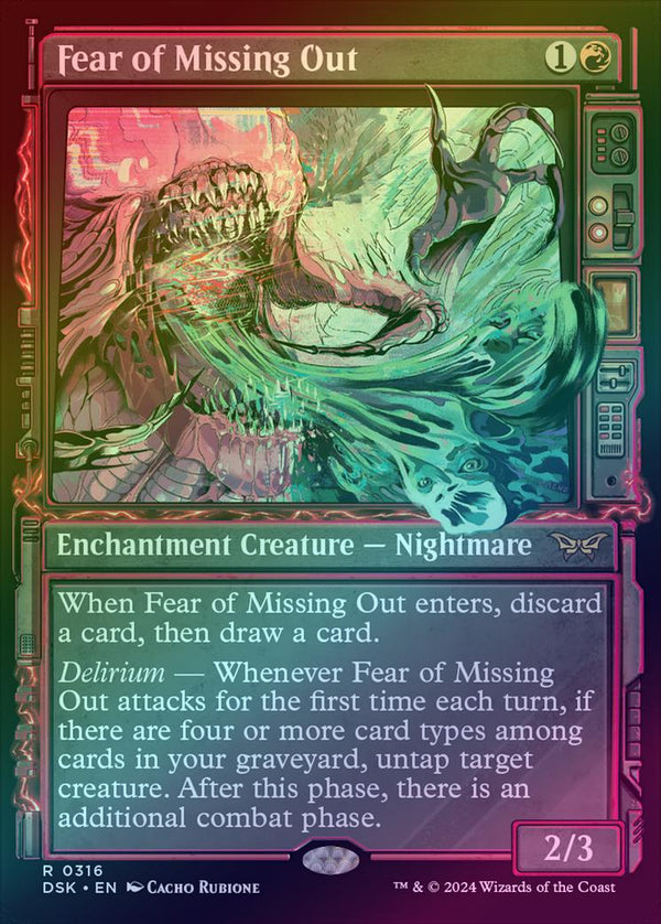 Fear of Missing Out - Paranormal Showcase (Foil) (DSK)