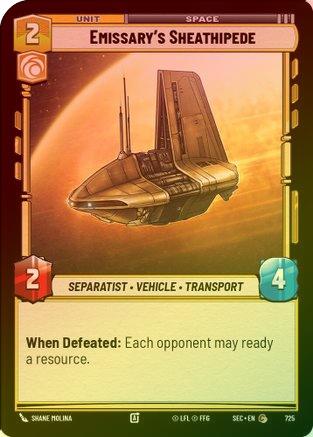 Emissary's Sheathipede (Foil) - 725 - Common (Foil)