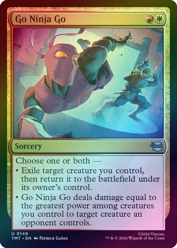 Go Ninja Go (Foil) (TMT)