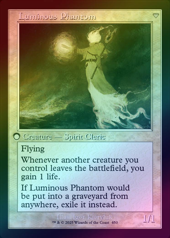 Lunarch Veteran // Luminous Phantom - Retro Frame (Foil) (INR)