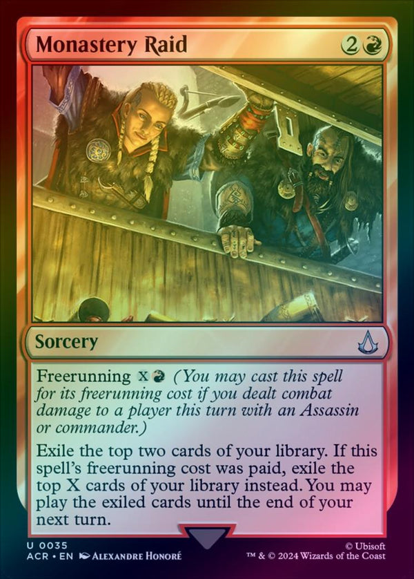 Monastery Raid (Foil) (ACR)