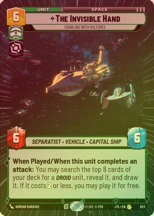 The Invisible Hand - Crawling With Vultures (Hyperspace) - 823 - Rare (Foil)