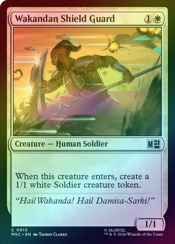 Wakandan Shield Guard (Foil) (MSC)
