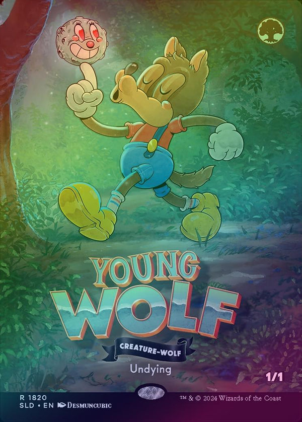 Young Wolf - Twisted Toons (Foil) (SLD)