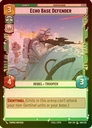 Echo Base Defender - 098/252 - Common (Foil)