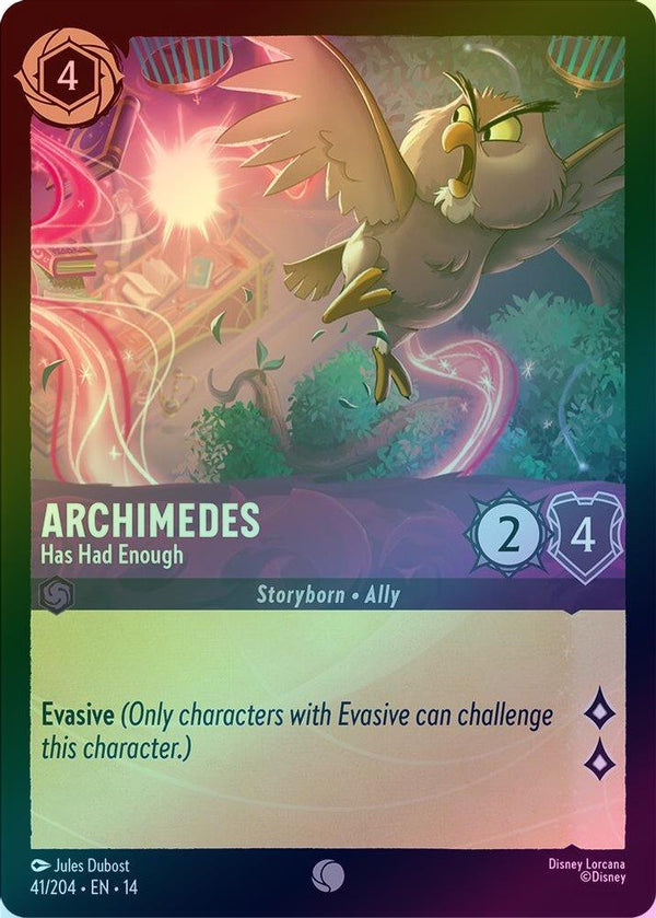 Archimedes (Has Had Enough) - 41/204 - Common (Foil)