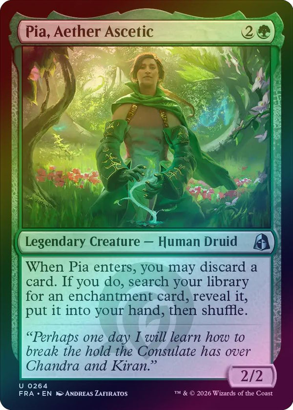 Pia, Aether Ascetic (Foil) (FRA)