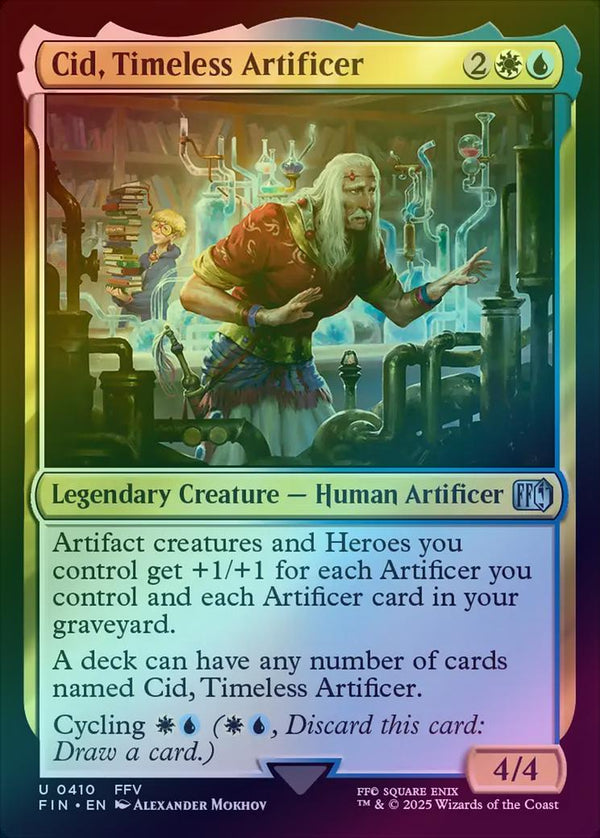 Cid, Timeless Artificer (410) (Foil) (FIN)