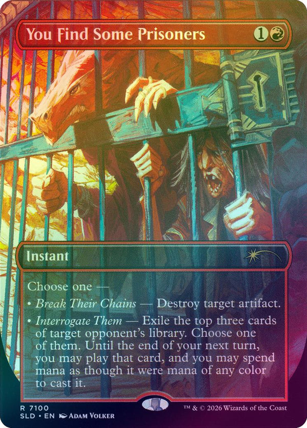 You Find Some Prisoners - D&D Bonus Card (Foil) (SLD)