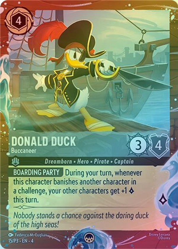 Donald Duck (Buccaneer) (Disney Cruise Promo) - 15 - Promo (Foil)