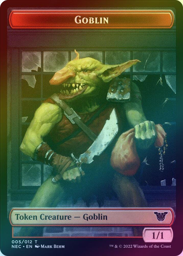 Goblin // Smoke Blessing Token (Foil) (TNEC)