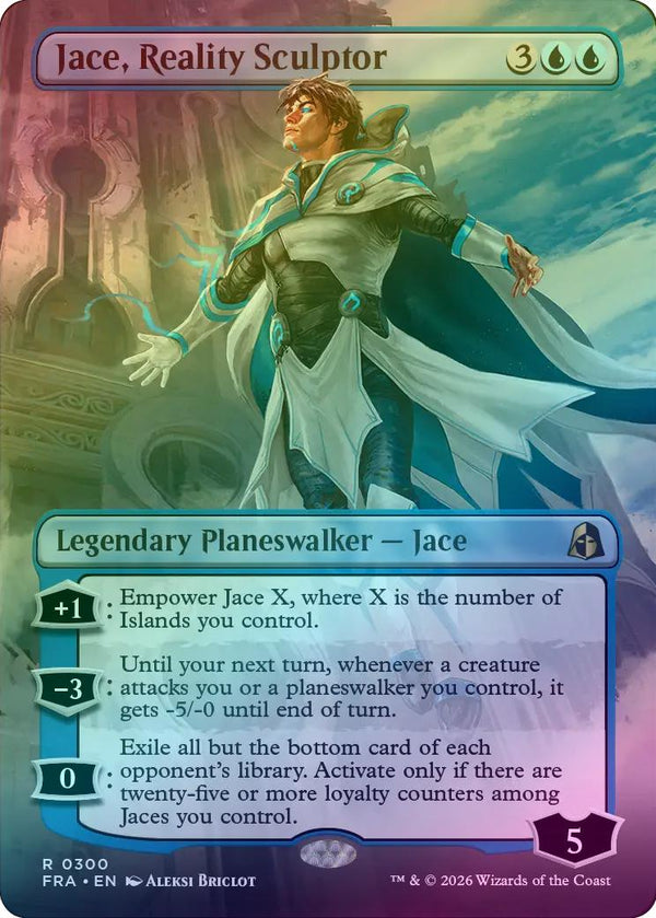Jace, Reality Sculptor - Borderless Echo (Foil) (FRA)