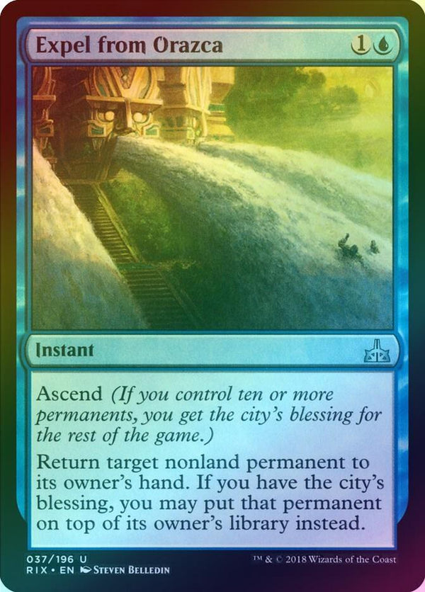 Expel from Orazca (Foil) (RIX)