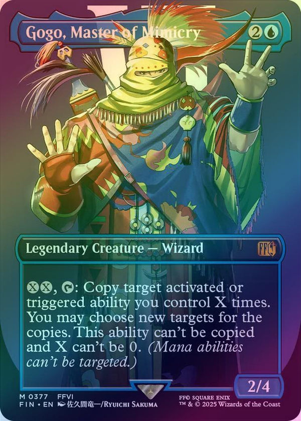 Gogo, Master of Mimicry - Borderless (Foil) (FIN)