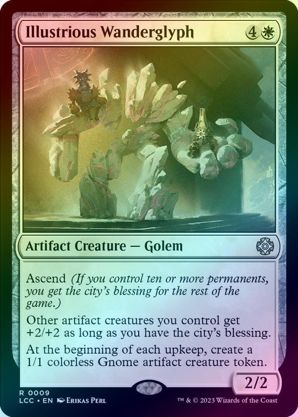 Illustrious Wanderglyph (Foil) (LCC)