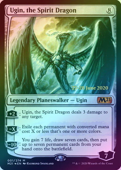 Ugin, the Spirit Dragon - Prerelease Promo (Foil) (PM21)