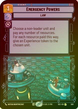 Emergency Powers (Foil) - 550 - Rare (Foil)