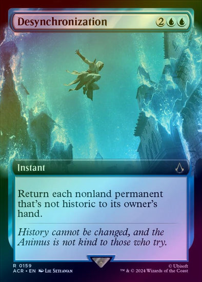 Desynchronization - Extended Art (Foil) (ACR)