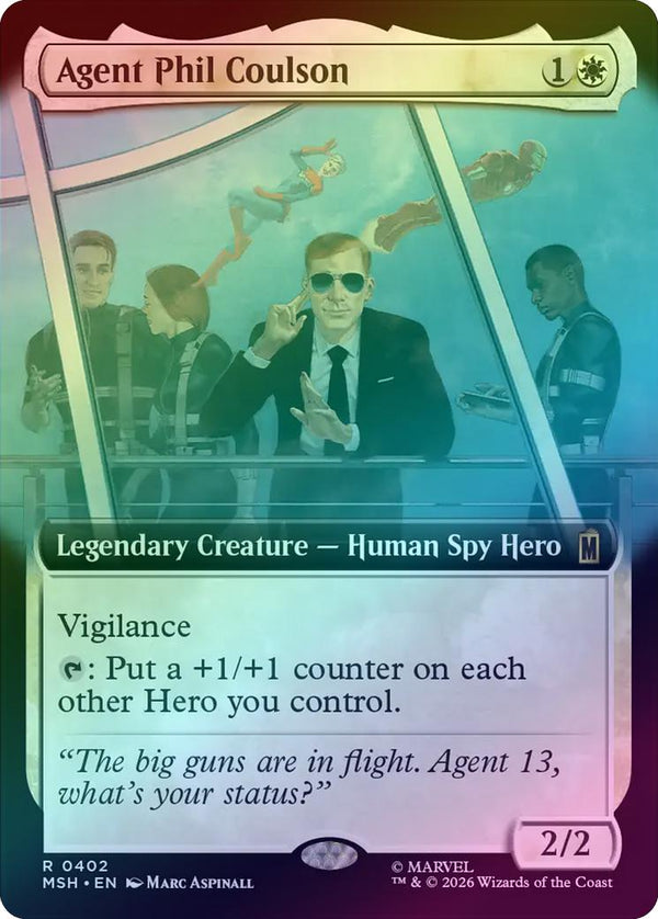 Agent Phil Coulson - Extended Art (Foil) (MSH) (Pre-Order)