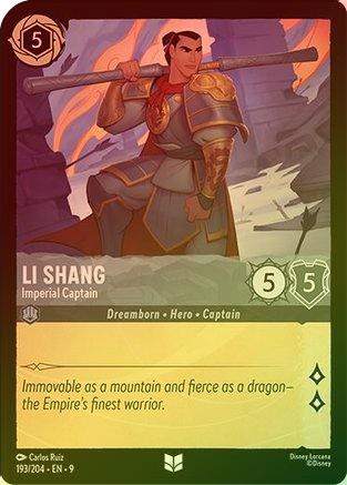 Li Shang (Imperial Captain) (Fabled Reprint) - 193/204 - Uncommon (Foil)