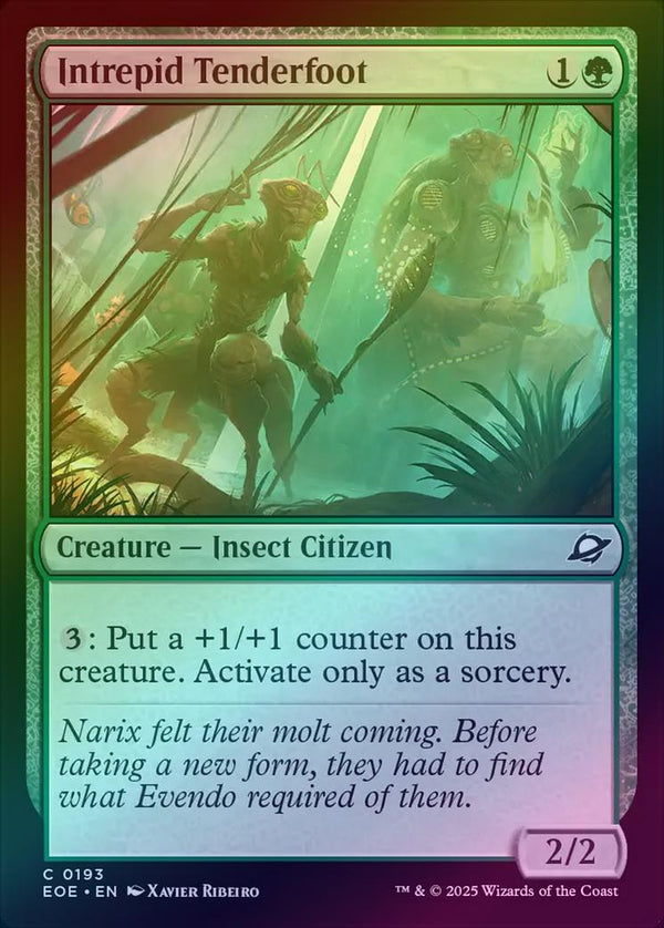 Intrepid Tenderfoot (Foil) (EOE)