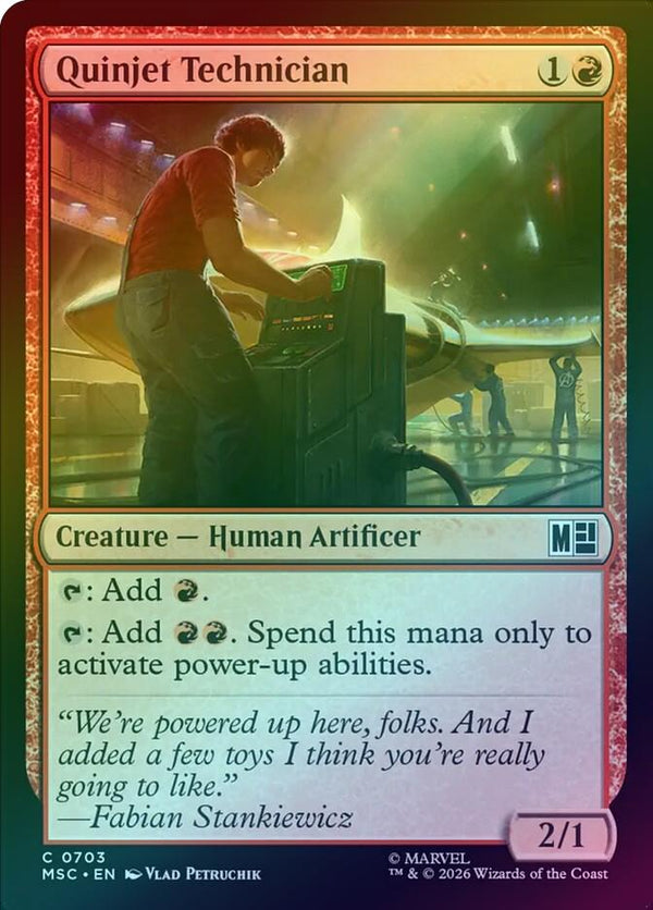 Quinjet Technician (Foil) (MSC)