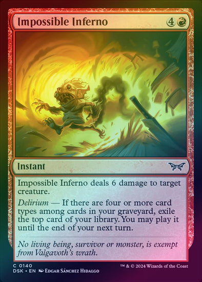 Impossible Inferno (Foil) (DSK)