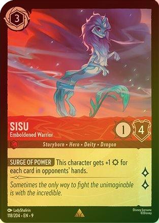 Sisu (Emboldened Warrior) (Fabled Reprint) - 118/204 - Rare (Foil)