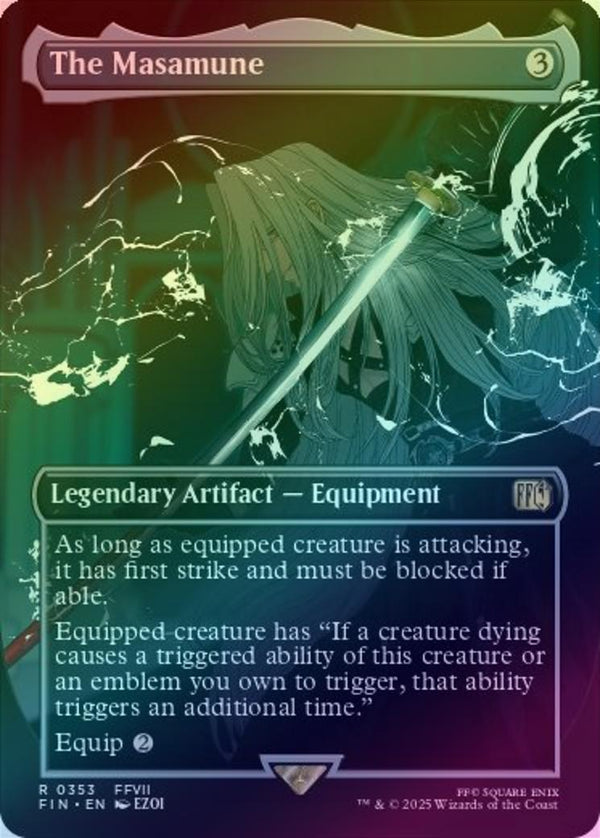 The Masamune - Borderless (Foil) (FIN)