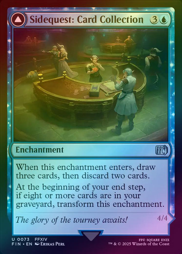 Sidequest: Card Collection // Magicked Card (Foil) (FIN)