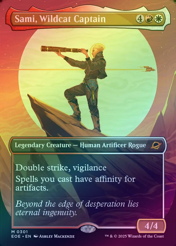 Sami, Wildcat Captain - Triumphant Showcase (Foil) (EOE)