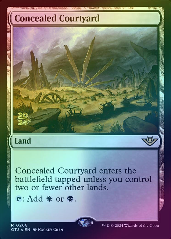 Concealed Courtyard - Prerelease Promo (Foil) (POTJ)