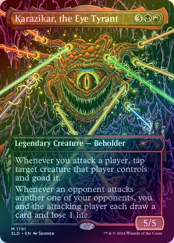 Karazikar, the Eye Tyrant - Death is in the Eye of the Beholder II  (Rainbow Foil) (SLD)