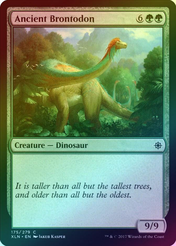 Ancient Brontodon (Foil) (XLN)