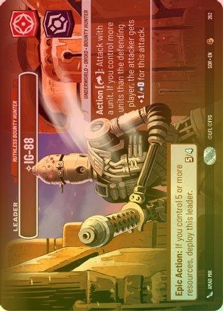 IG-88 - Ruthless Bounty Hunter - 262 - Showcase (Foil)