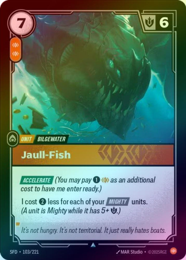 Jaull-Fish - 103/221 - Uncommon (Foil)